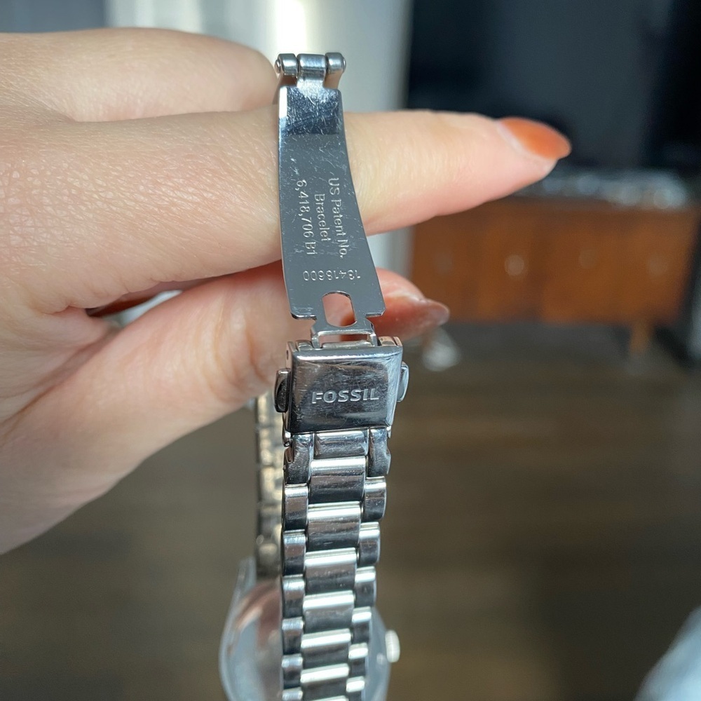Fossil silver watch - Picture 5 of 7